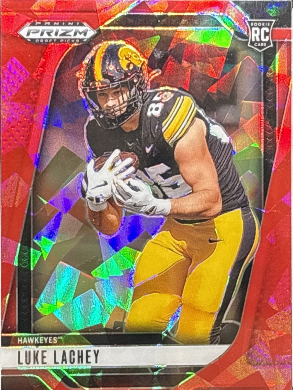 Panini Prizm Luke Lachey Red Parallel Prizm Rookie Card